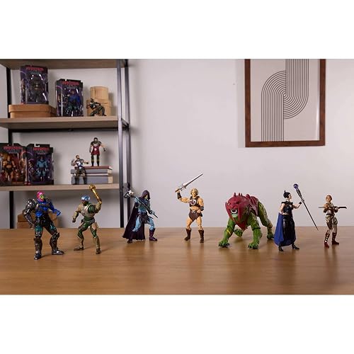 Masters of The Universe Figura de Acción Chronicles He-Man 6+ Años | Escala 1:12, película 2026, 30 puntos de articulación; incluye Espada del Poder
