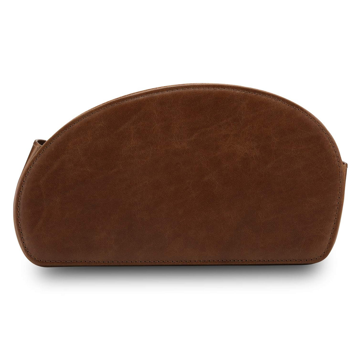 Londo Porta Telecomandi con 5 scomparti - Per contenere telecomandi di TV, stereo, decoder, DVD, Blu-Ray - in Vera Pelle con fodera interna in suede. Adatto per salotto o camera da letto