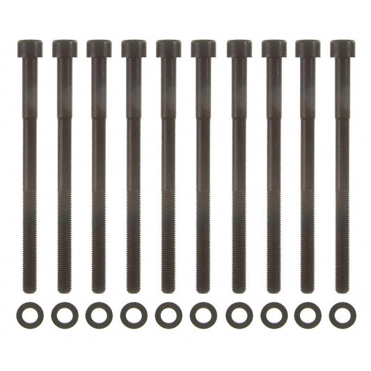 FEL-PRO ES 71183 Juego de tornillos de cabeza | Sustituye a 90910-02141 022.820 GS33479 GS33480. Reemplazo de grado OE.