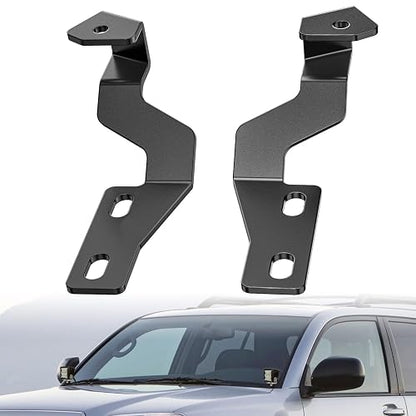 Nilight - Soporte de luz de zanja para campana, bisagras de capó, kit de soporte de montaje para luces LED auxiliares todoterreno, luces de trabajo compatibles con Toyota 4Runner 4ª generación 2003