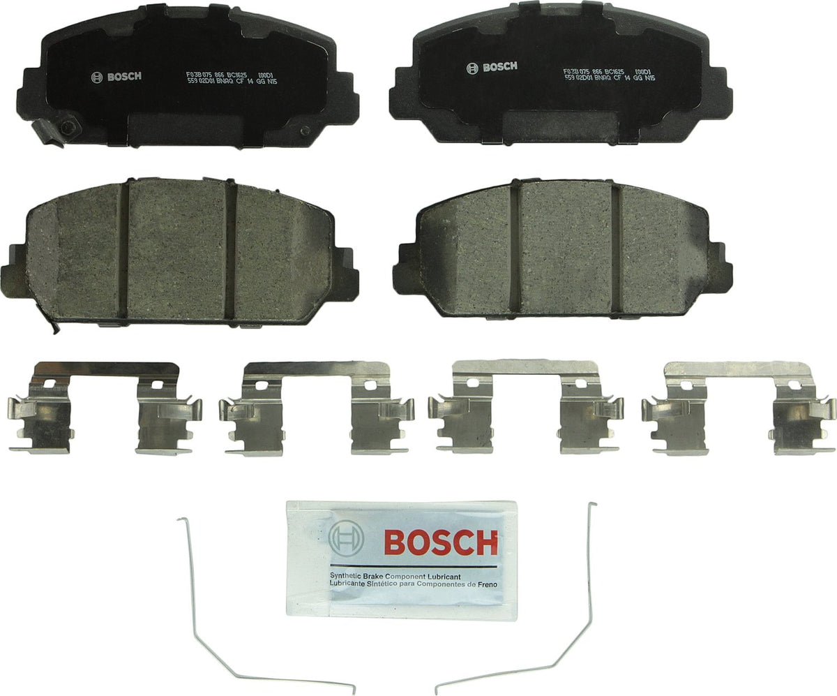 Bosch QuietCast Premium Pastillas de Freno Cerámicas - Frente - 1625 - 1600-1699