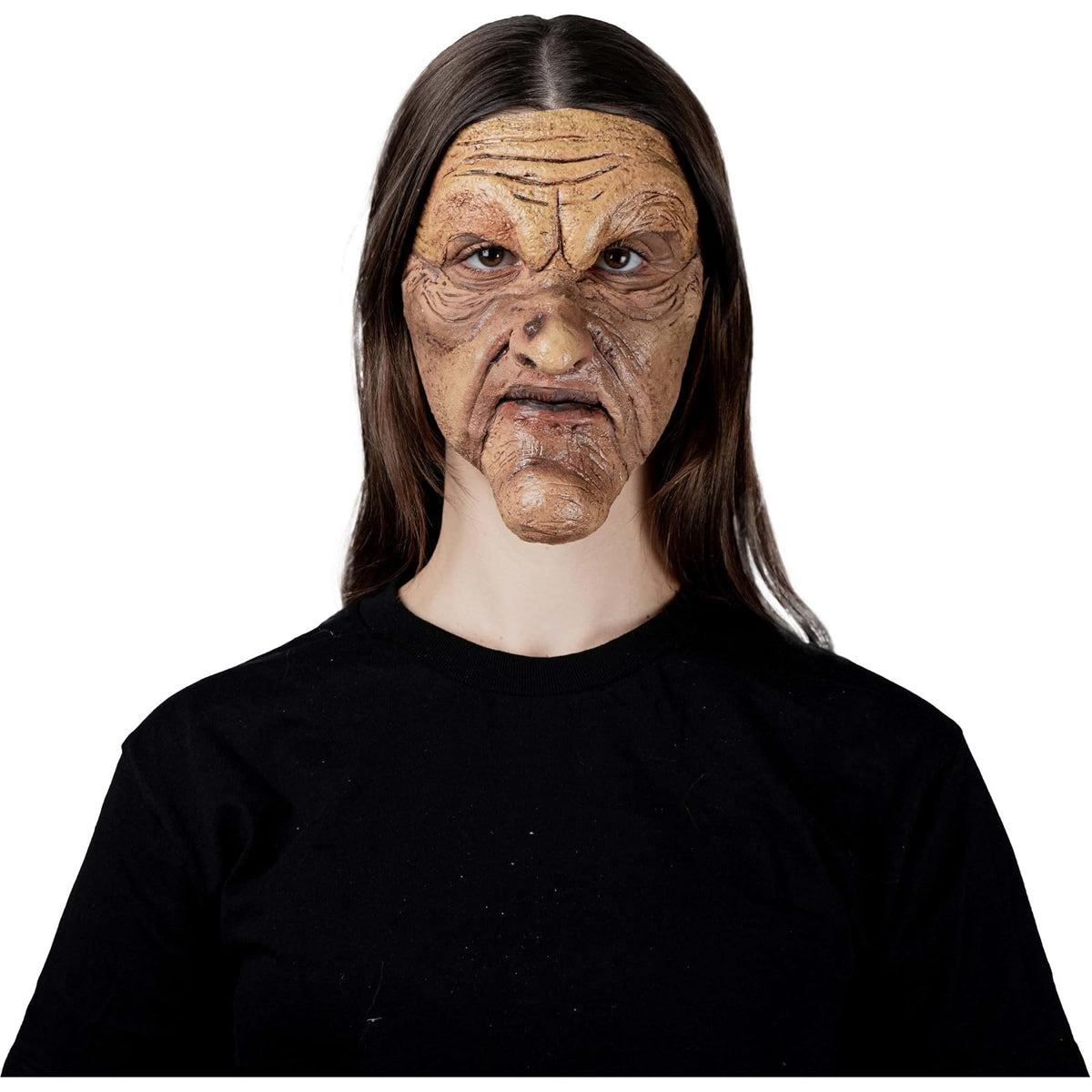 Ghoulish Productions Aplicaciones De Látex Flesh Witch 3 Piezas, Efectos para Cosplay Bruja FX para Disfraz, Protesis de 3 Piezas ideal para Disfraz y Fiestas Temáticas, Diseño Artesanal