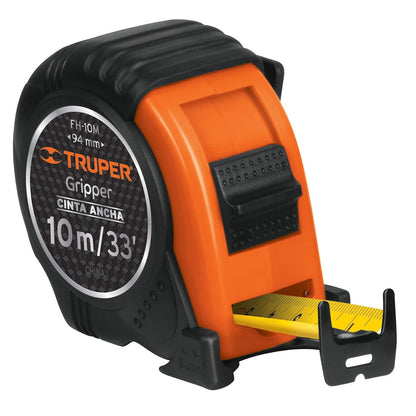 Truper Flexómetro Gripper Contra Impacto - 10.1 m - Flexómetro