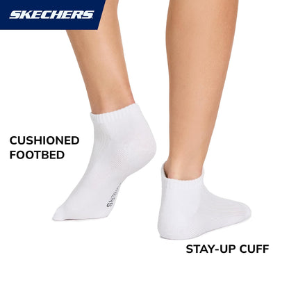 Skechers 10 Pack Cushioned Low Cut Socks Calcetines Mujer