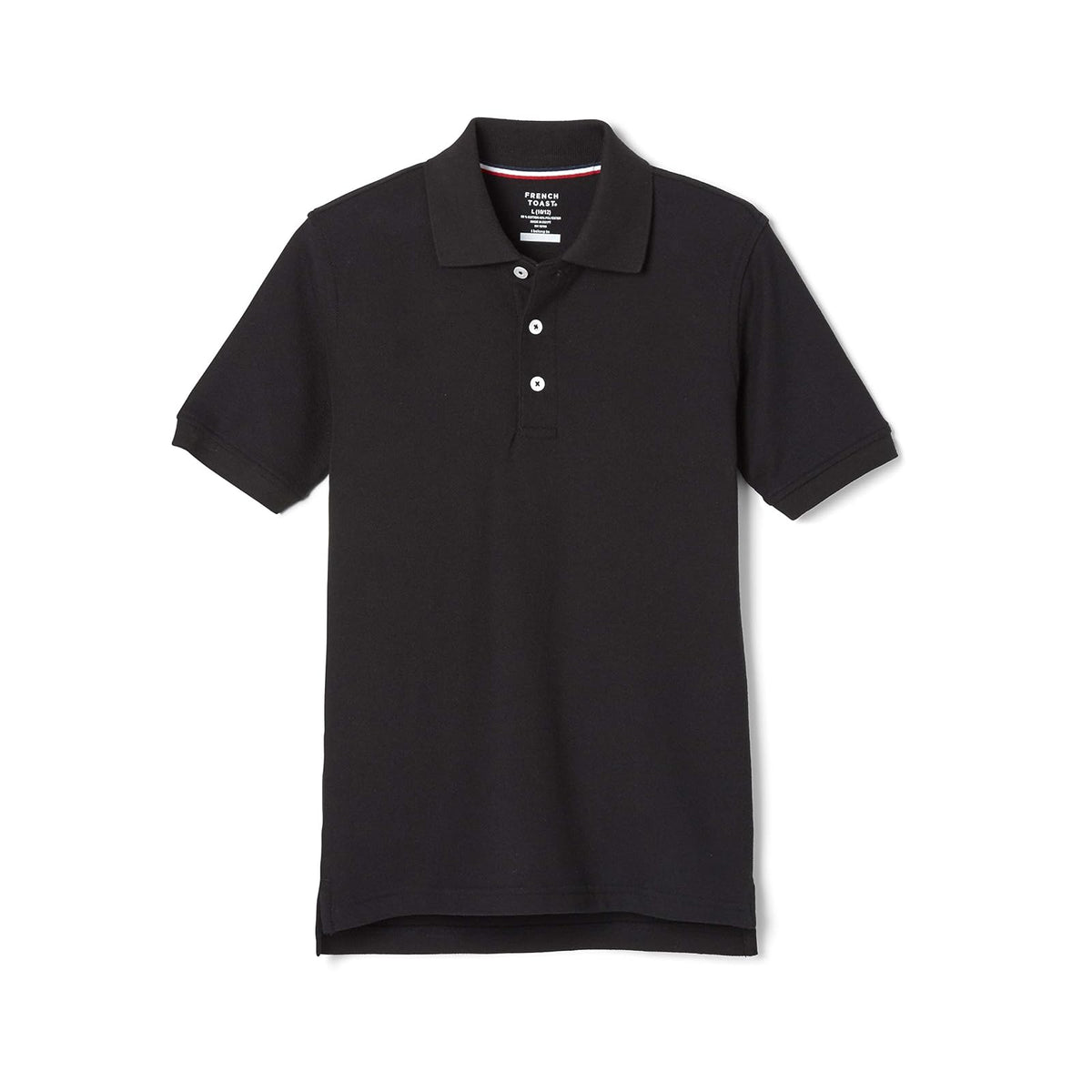 French Toast Boys' Short Sleeve Pique Polo