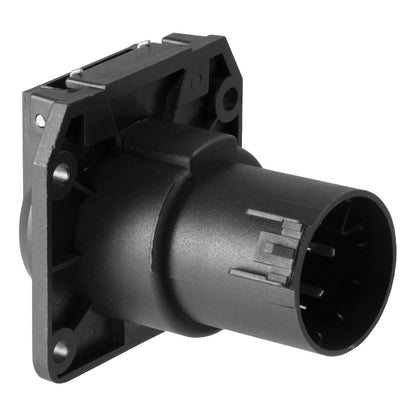Curt 55415 - Conector de Repuesto para Hoja RV de 7 vías, Paquete de Remolque de fábrica y Enchufe USCAR requerido, Color Negro