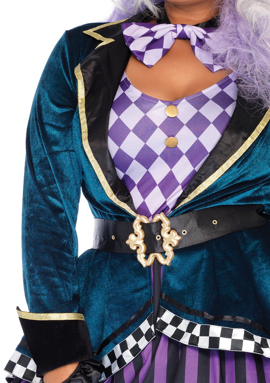 Leg Avenue Women's Delightful Mad Hatter Halloween Costume