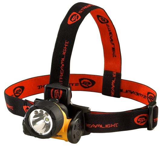 Streamlight 61050 Trident 80-Lúmenes LED Linterna Frontal Multiuso, Amarilla