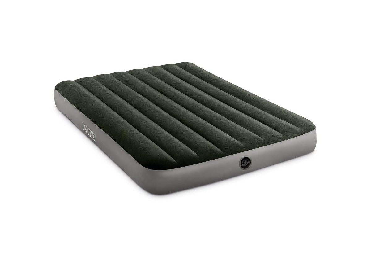 Intex 64108E Dura-Beam Colchón de Aire estándar Prestige: Fiber-Tech - Tamaño matrimonial, Altura de Cama de 10 Pulgadas, Capacidad de Peso de 600 Libras, Bomba se Vende por Separado