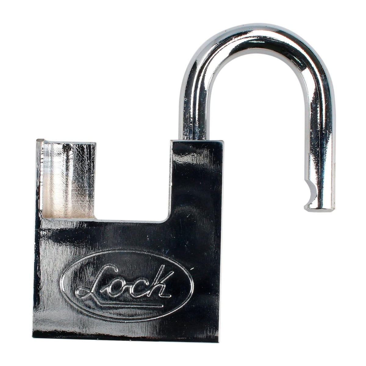 Lock L22A70DCSB Candado de Acero Antipalanca Llave de Discos Cromo Satinado 70 mm