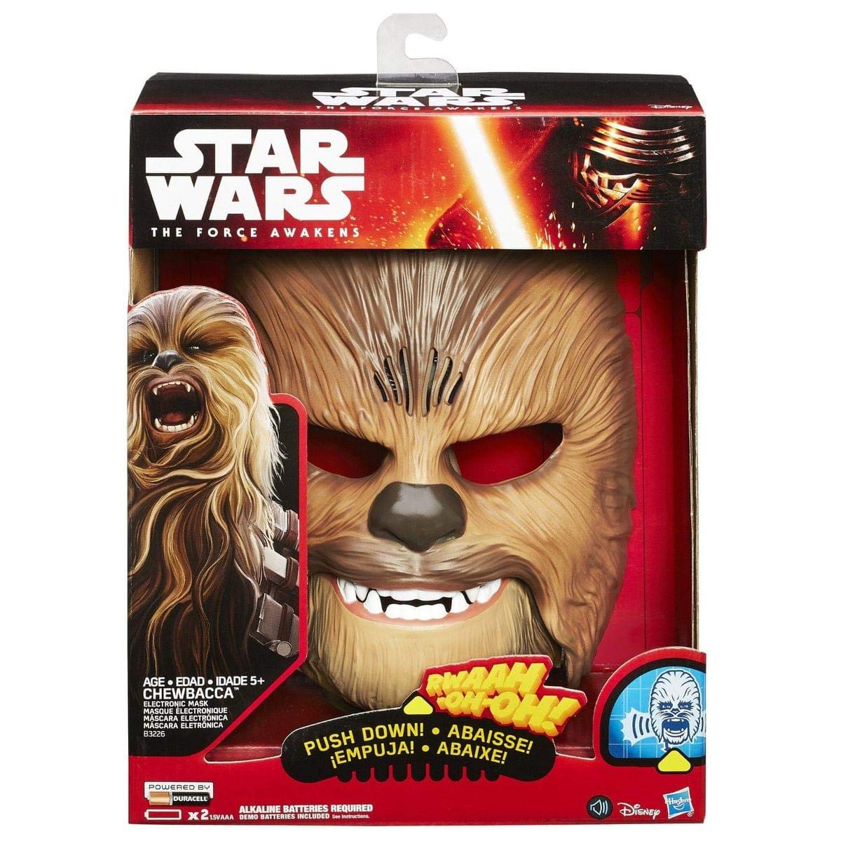 Star Wars Máscara Electrónica Chewbacca