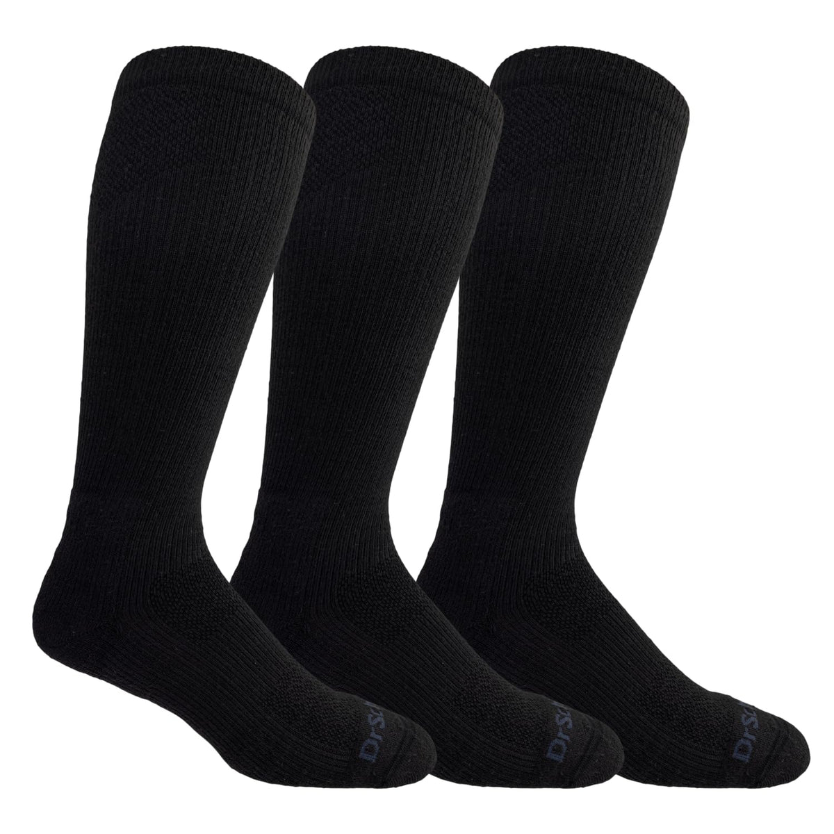 Dr. Scholl's Athletic & Work Compression Over the Calf Socks - 1 & 3 Pairs - Fatigue Relief Calcetín Hombre