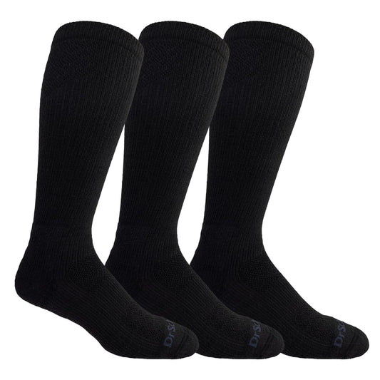Dr. Scholl's Athletic & Work Compression Over the Calf Socks - 1 & 3 Pairs - Fatigue Relief Calcetín Hombre