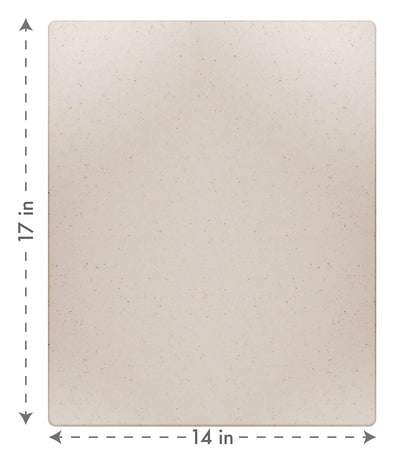 Dexas Superboard - Tabla de repostería (sin asa), Color granito avena, 14 by 17 inches, 1