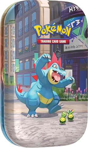 Pok?mon Tcg: Lumiose City Mini Tin Feraligatr/budew
