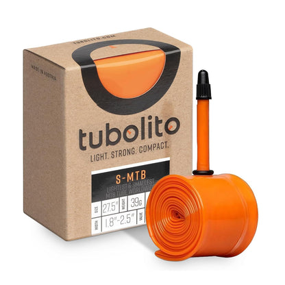 Tubolito - Tubo interior de bicicleta MTB S-Tubo ultraligero | Tubo de bicicleta de montaña más ligero | Repuesto perfecto para el sistema sin cámara |27.5" y 29", para neumáticos estándar de 1.8" a 2.5"