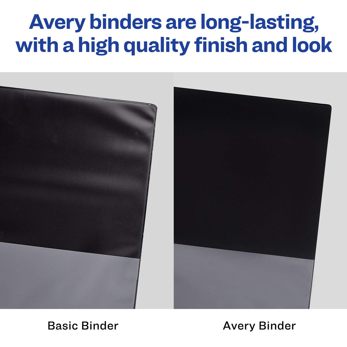 Avery VS11-40-WE Carpeta"D" Durable con Ventana, 725 Hojas, color Blanco