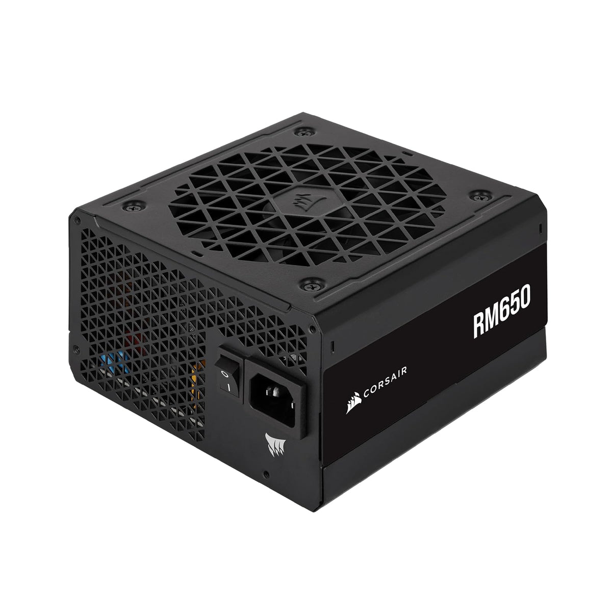 Corsair RM650 ATX 3.1 650W Fuente de Alimentación - Eficiencia 80 Plus Gold - Bajo Ruido - Modo Zero RPM - Totalmente Modular - Negro