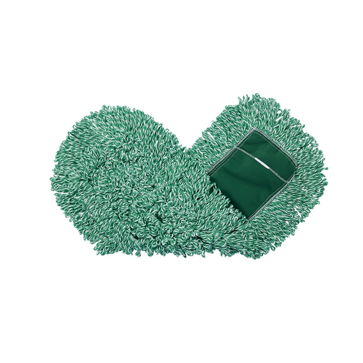 Rubbermaid Commercial FGJ85900GR00 - Trapeador para polvo (mezcla de microfibra, 182.88 cm), color verde, Verde, 60.96 cm