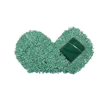 Rubbermaid Commercial FGJ85900GR00 - Trapeador para polvo (mezcla de microfibra, 182.88 cm), color verde, Verde, 60.96 cm