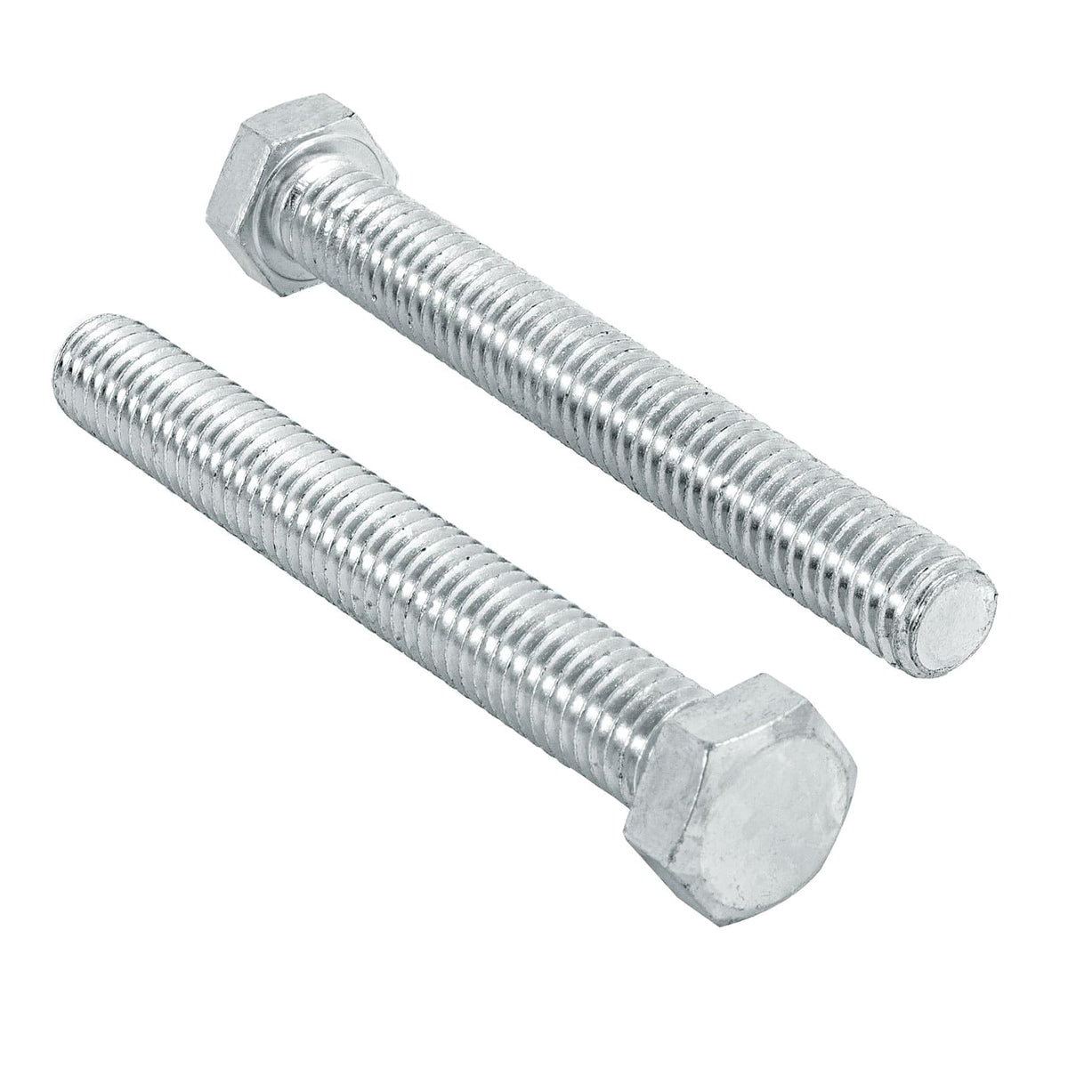 Fiero Tornillo Tipo Máquina Acero Galvanizado, Cabeza Hexagonal, 30 Piezas - 3 - 8 x 3"