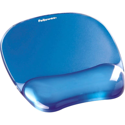 Fellowes Alfombrilla de Ratón con Reposamuñecas de Gel, Morado - Blue
