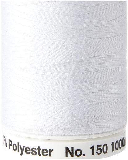 Mettler Bobbin Fil hilo de bordar, 1094 yardas, color blanco