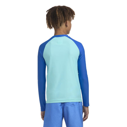 Hurley Long Sleeve UPF 50+ Rash Guard Swim Shirt Camisa de protección de sarpullidoNiños