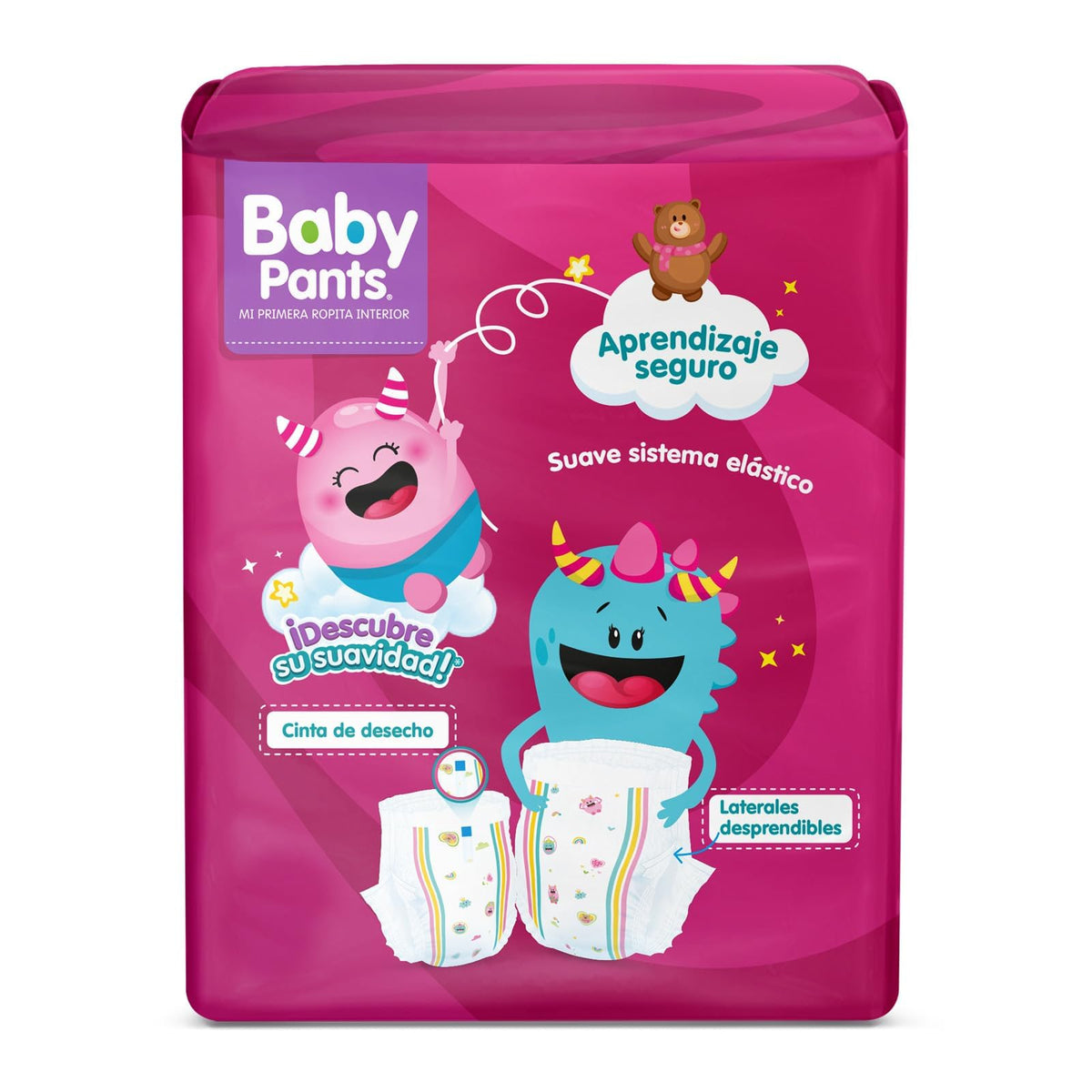 Baby Pants Calzón Entrenador Niña, Talla G; 96 pañales