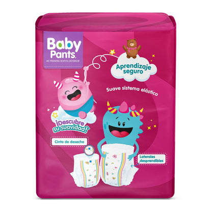 Baby Pants Calzón Entrenador Niña, Talla G; 96 pañales
