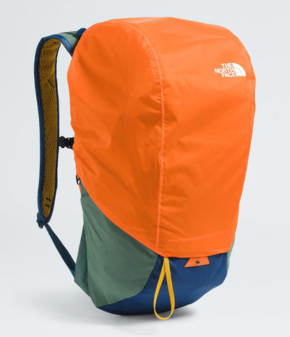 THE NORTH FACE - Mochila de 24 litros con cubierta para lluvia, sin PFAS