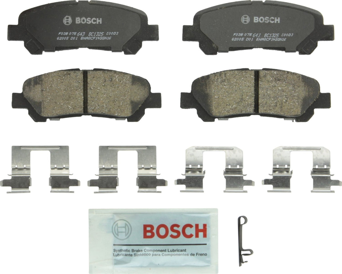 Bosch QuietCast Premium Pastillas de Freno Cerámicas - Posterior - 1325 - 1300-1399