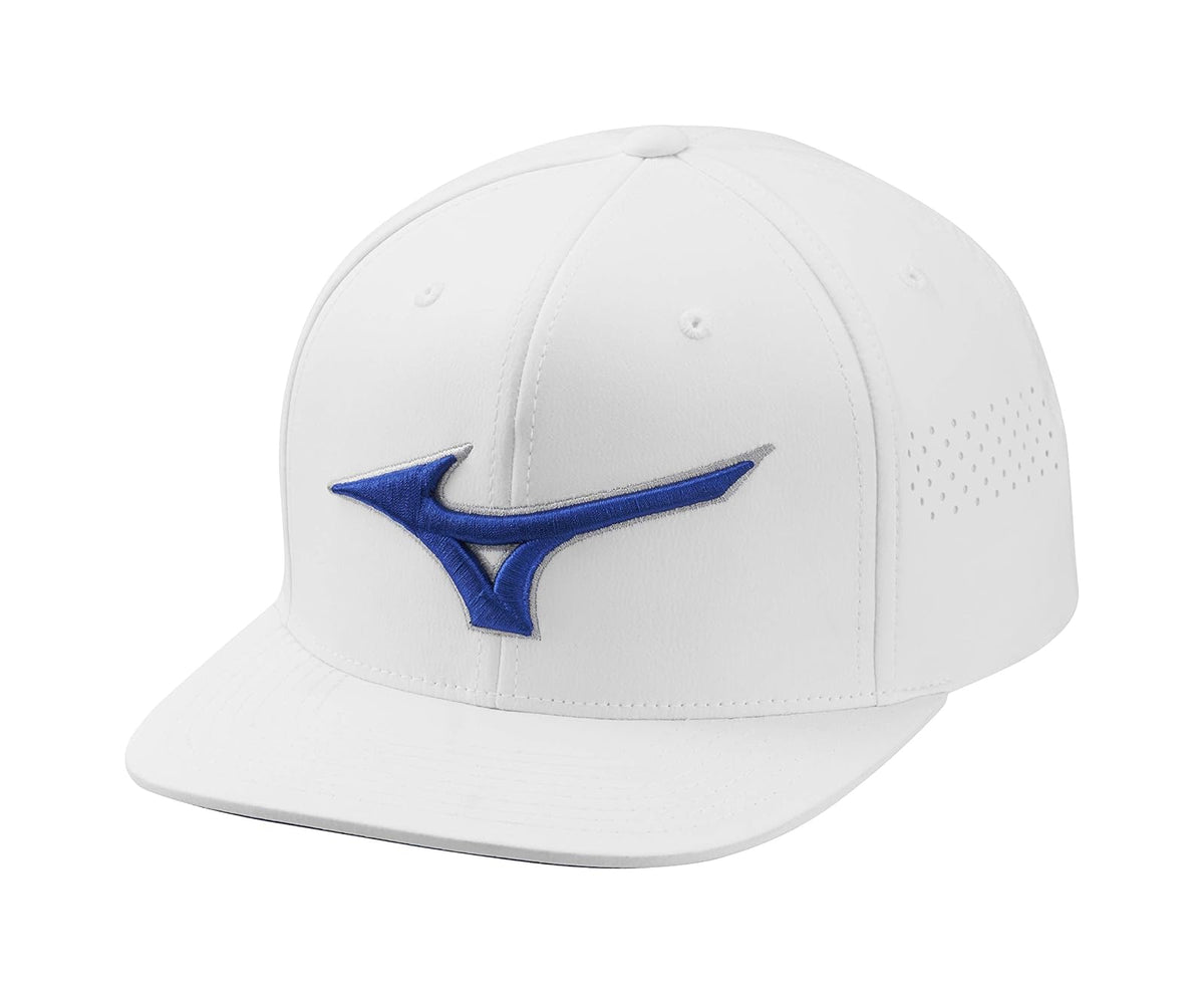 Mizuno Tour Flat Snapback Sombrero de Golf Unisex Adulto