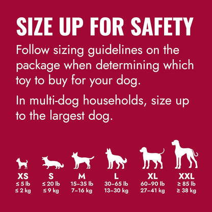 Kong Classic Dog Toy, X-Large, Red