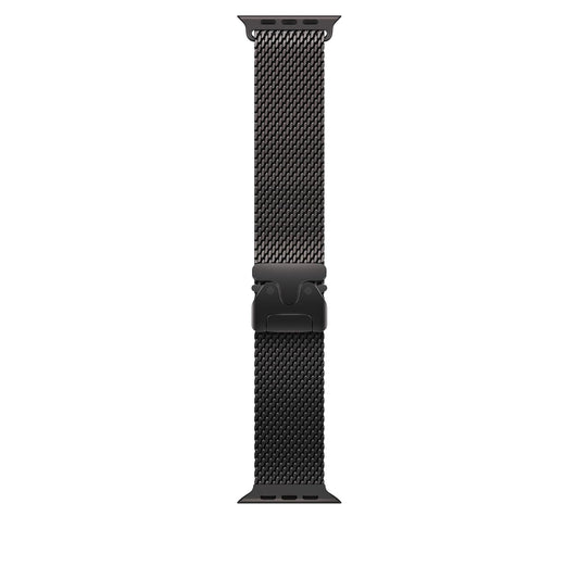 Apple Watch Band - Correa Estilo milanés - 49 mm - Negro - Chica