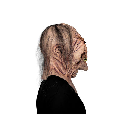 Ghoulish Productions Máscara De Látex Schizophrenic Monster, Accesorio Látex Cosplay Monstruo Maldito, Disfraz Aterrador para Halloween y Fiestas Temáticas, Cosplay Bruja, Diseño Artesanal