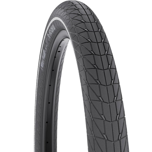 'WTB Groov-E 27'' x 2.4'' Urban Bike Tire, Wire Bead Tire, Available with or Without Flat Guard, Reflective Strip, for E-Bikes & Standard Bikes, Puncture Resistant, Water Channeling Grooves'