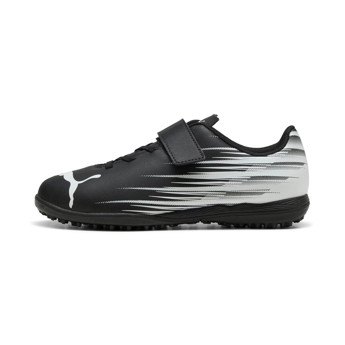 PUMA, Multitacos de Fútbol ATTACANTO II V Jr, Unisex, Negro, Talla 22