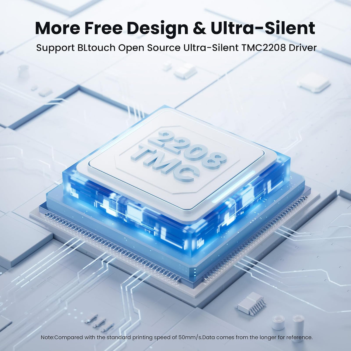 Impresora 3D más larga LK5 Pro, impresora 3D FDM con gran tamaño de construcción de 11.8 x 11.8 x 15.7 pulgadas, 95% premontada, fuente totalmente abierta, reanudar la impresión, placa base silenciosa