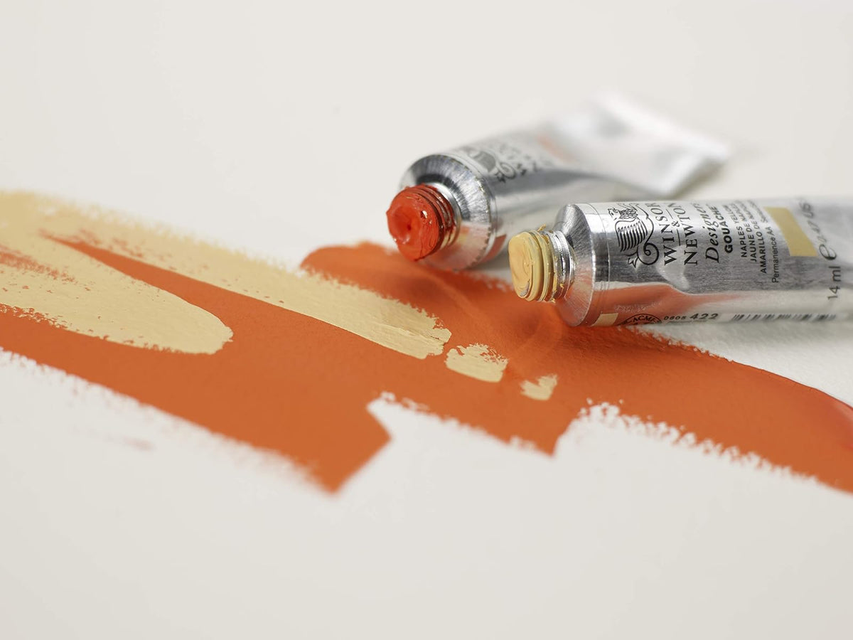 Winsor & Newton Designers Tubo de pintura Gouache, Tubo 14 ml, Magenta crinacridona, 14-ml Tube, 1