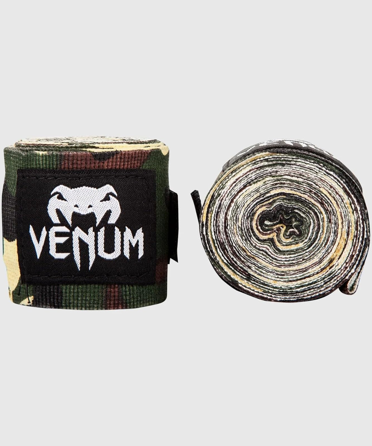 Venum Vendas de Boxeo de Algodón Elástico - Camo (Forest Camo) - 2.5 m - Boxing Handwraps