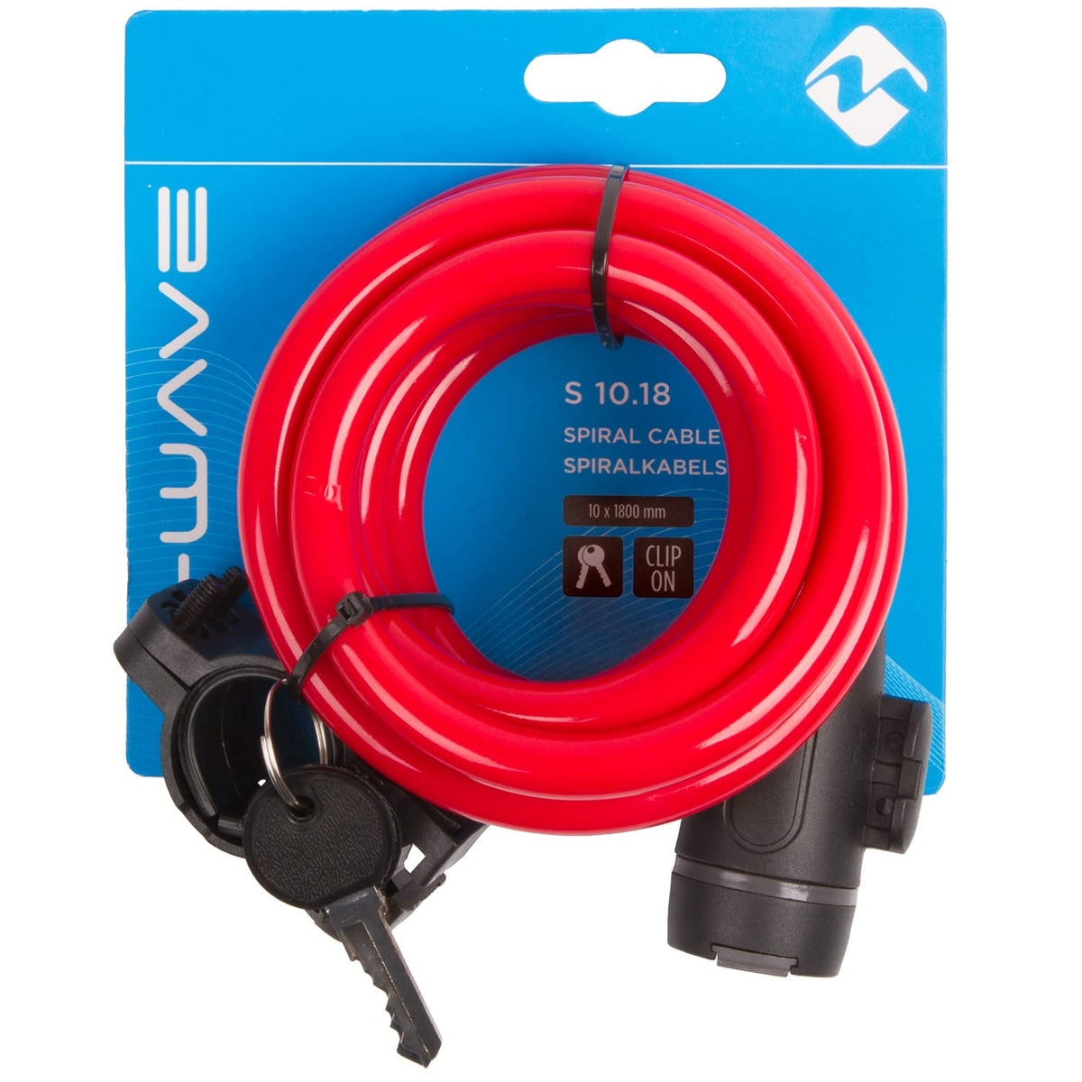 M-Wave S 10.18 - Candado de Cable en Espiral