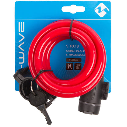 M-Wave S 10.18 - Candado de Cable en Espiral