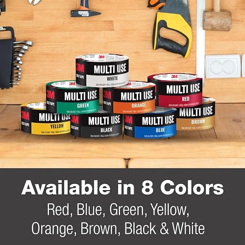 3M, Cinta para Ductos, 48mm x 18.2m, Color Negro