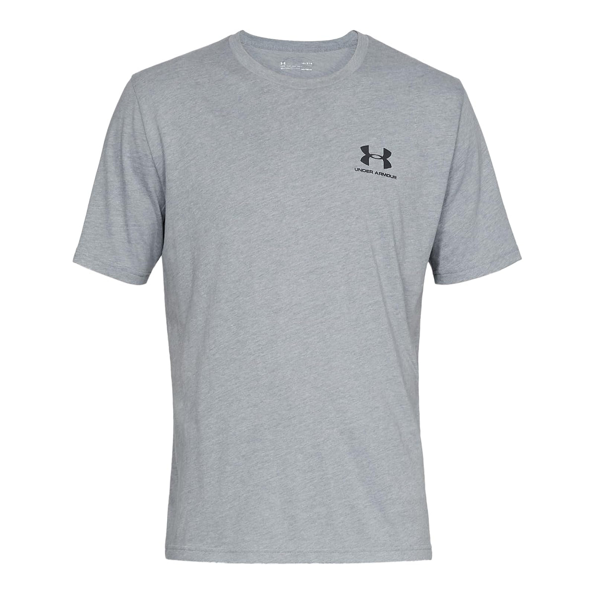 Under Armour Sportstyle - Playera de Manga Corta para Hombre - Estándar - XL - Gris (Steel Light Heather - Black - 036)