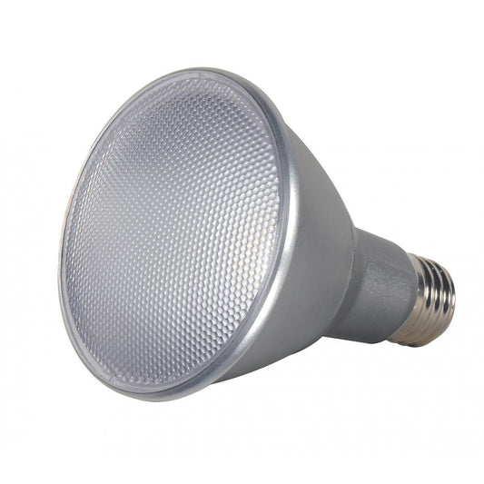 Satco S9430 Par30 Long Neck LED 2700K 40' Beam Spread Medium Base Light Bulb, 13W