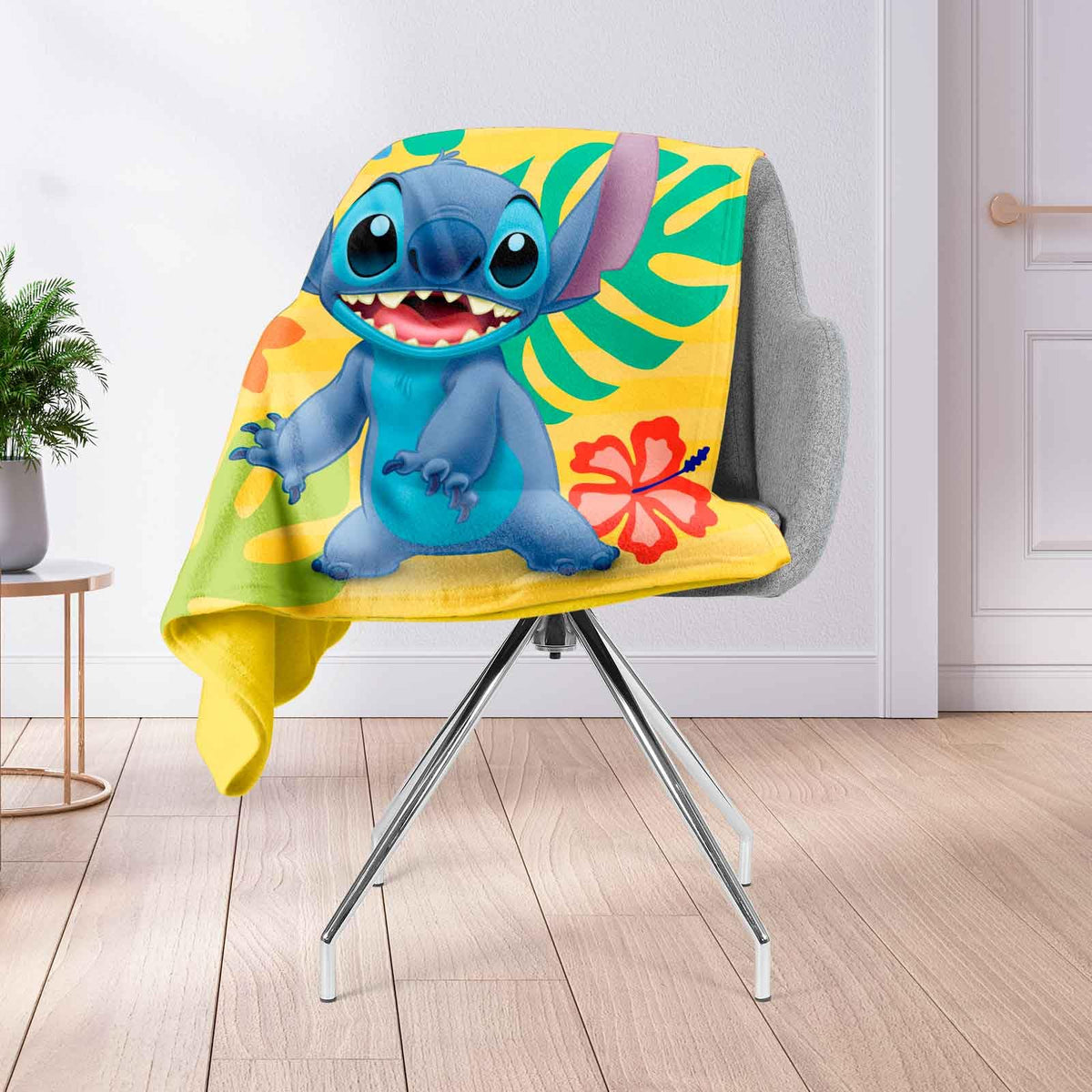 Cobertor Frazada Stitch Sonrisa