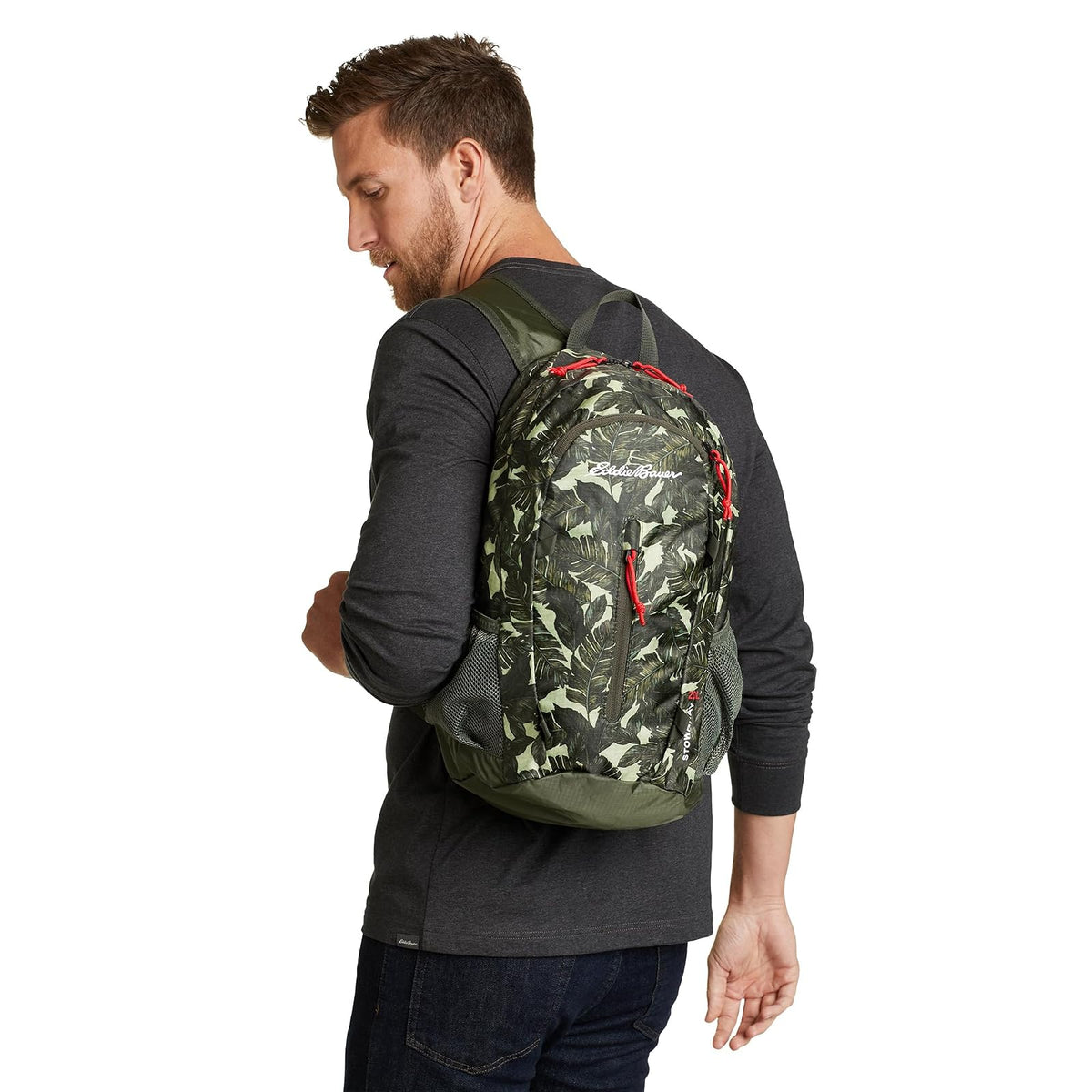 Eddie Bauer Stowaway Packable Backpack - Made from Ripstop Polyester mochilas de senderismo Unisex adulto