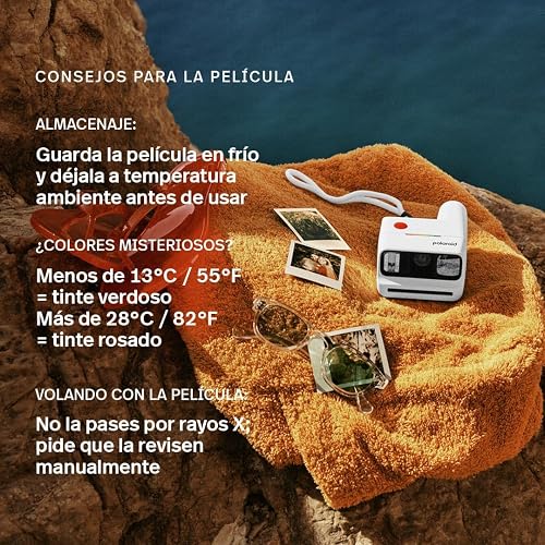 Polaroid Go Instant Film - Paquete Doble - 6017, 16 películas | Provenza Francia. Embalaje seguro. Viene con Factura, incluido IVA.