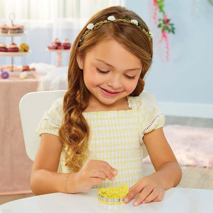 little tikes, Creative Chefs Kit Fiesta de Té, Juguetes de Cocina, Incluye Arena Make-It! Mix, 30 Acessorios, +3 Años
